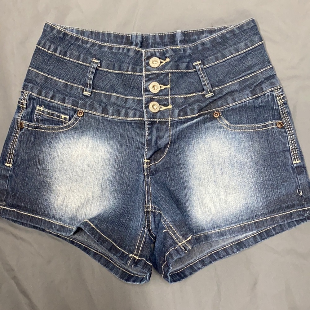 Bongo High Waisted denim shorts​​